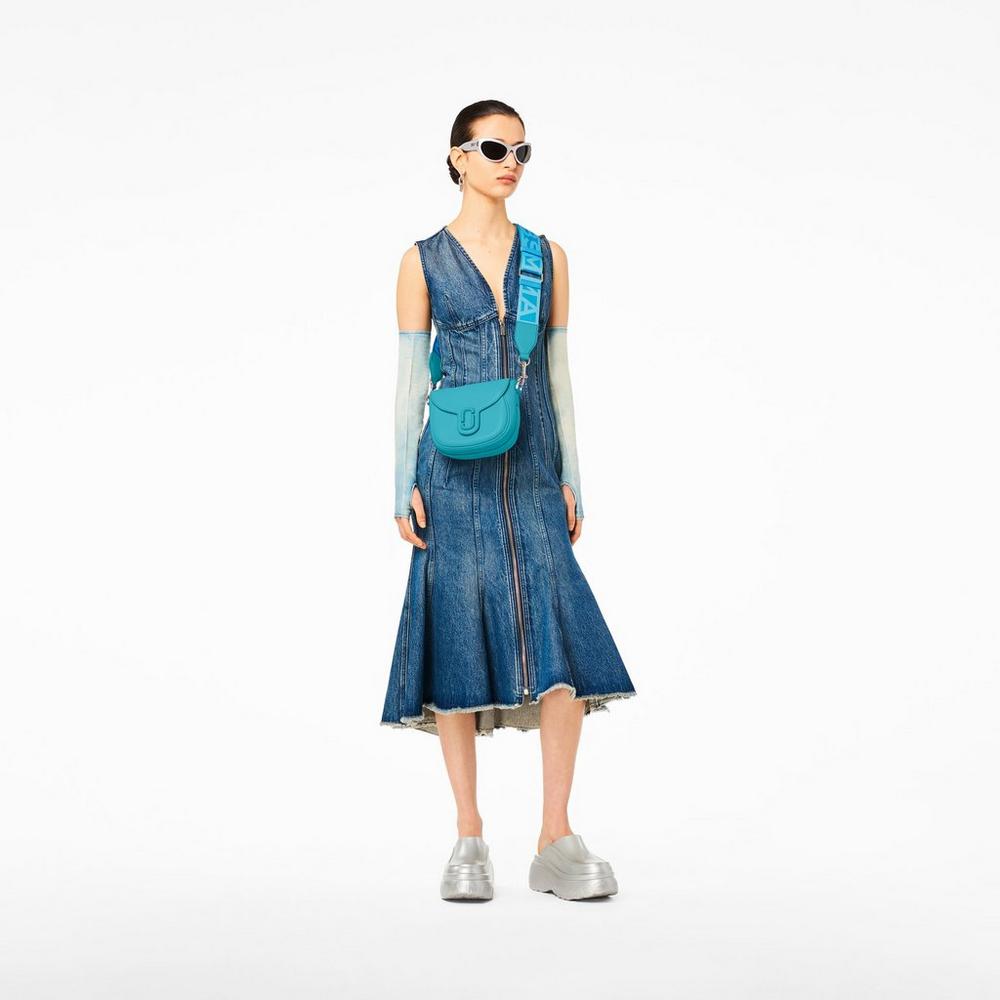 Marc Jacobs J Marc Small Sedlové Tašky Damske Darkturquoise | WKYI-74659
