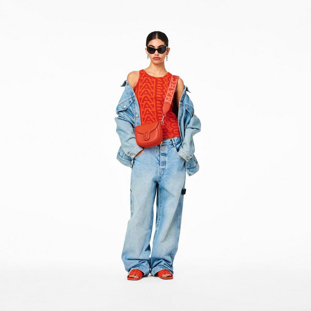 Marc Jacobs J Marc Small Sedlové Tašky Damske Oranžové | ZTXV-80524