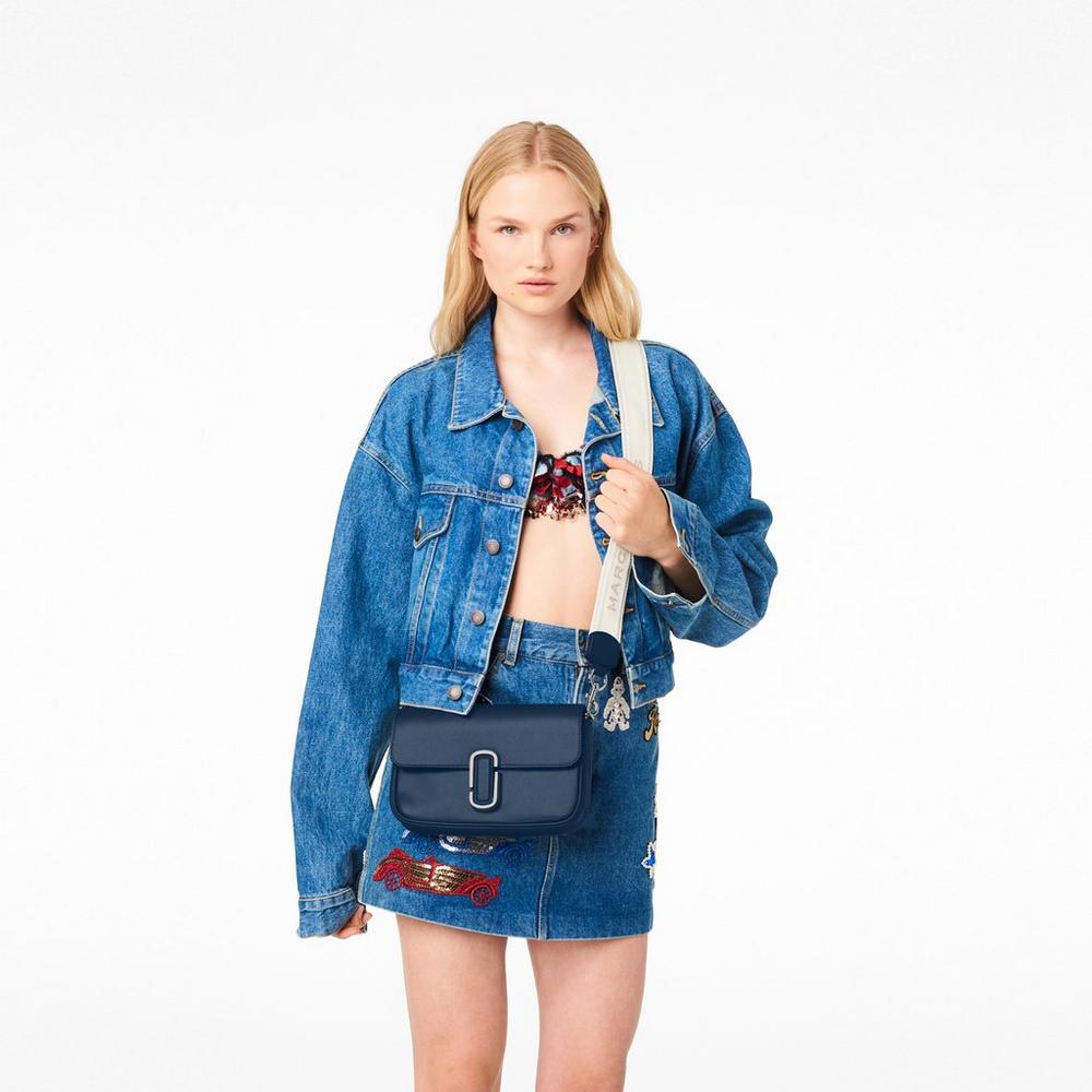Marc Jacobs J Marc Soft Taška Cez Rameno Damske Modre | CIRP-05412
