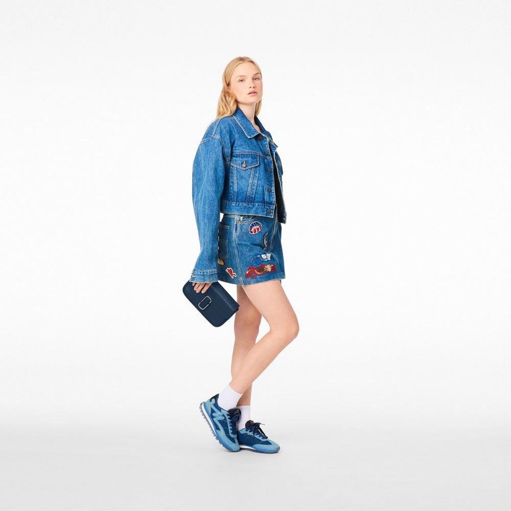 Marc Jacobs J Marc Soft Taška Cez Rameno Damske Modre | CIRP-05412