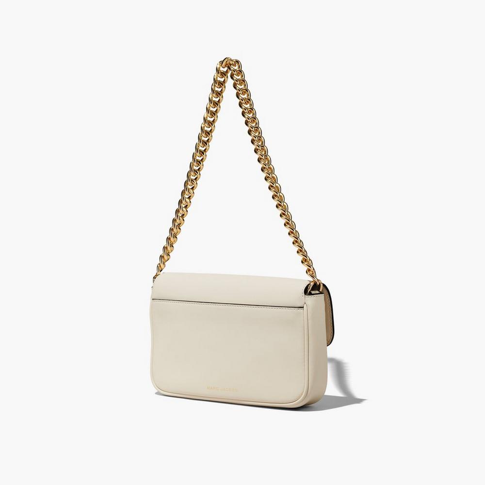 Marc Jacobs J Marc Soft Taška Cez Rameno Damske Biele | DOZA-67348