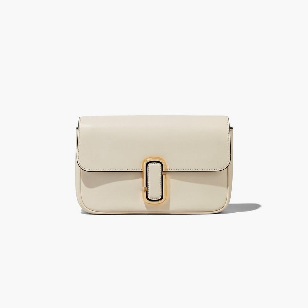 Marc Jacobs J Marc Soft Taška Cez Rameno Damske Biele | DOZA-67348