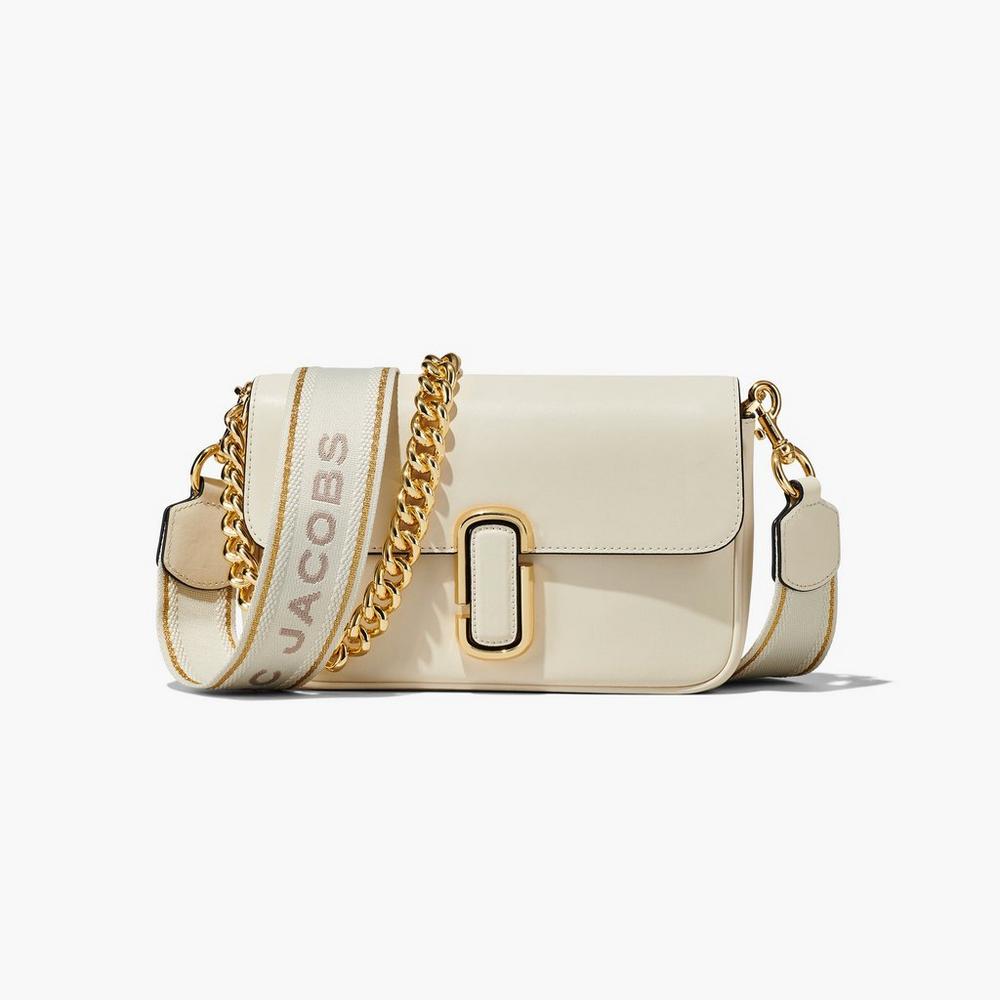 Marc Jacobs J Marc Soft Taška Cez Rameno Damske Biele | DOZA-67348