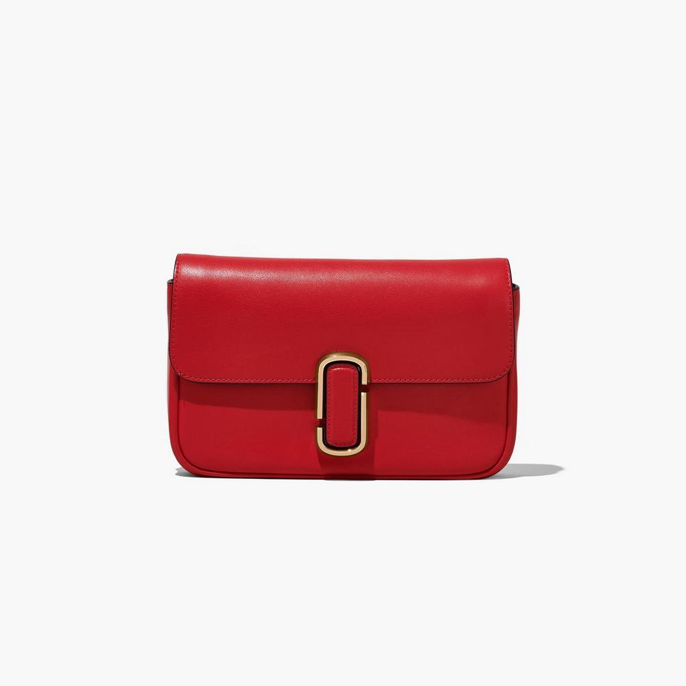 Marc Jacobs J Marc Soft Taška Cez Rameno Damske Červené | FNQE-01253