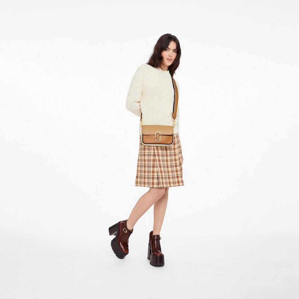 Marc Jacobs J Marc Soft Taška Cez Rameno Damske Hnede Viacfarebný | IMSC-32417