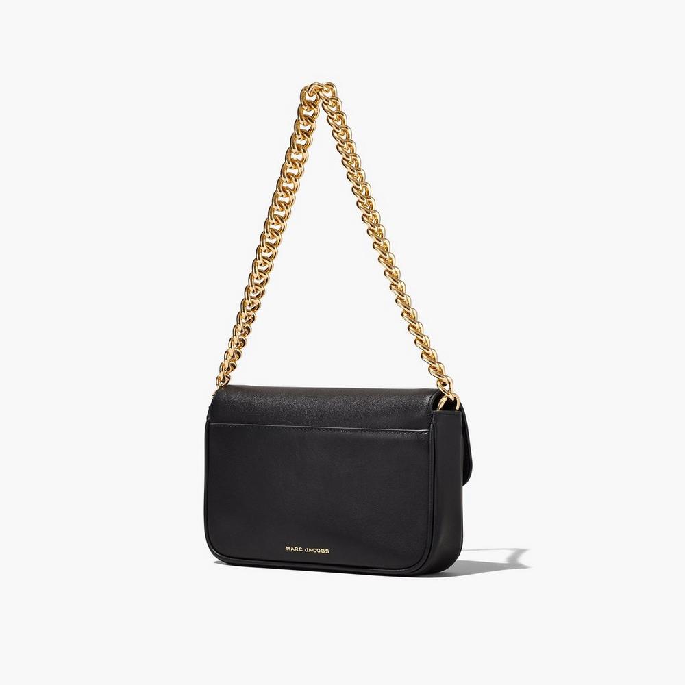 Marc Jacobs J Marc Soft Taška Cez Rameno Damske Čierne | LBFM-36952