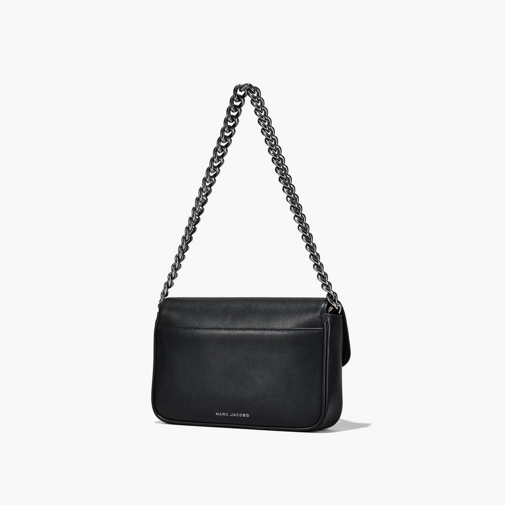 Marc Jacobs J Marc Soft Taška Cez Rameno Damske Čierne | PCDE-51876
