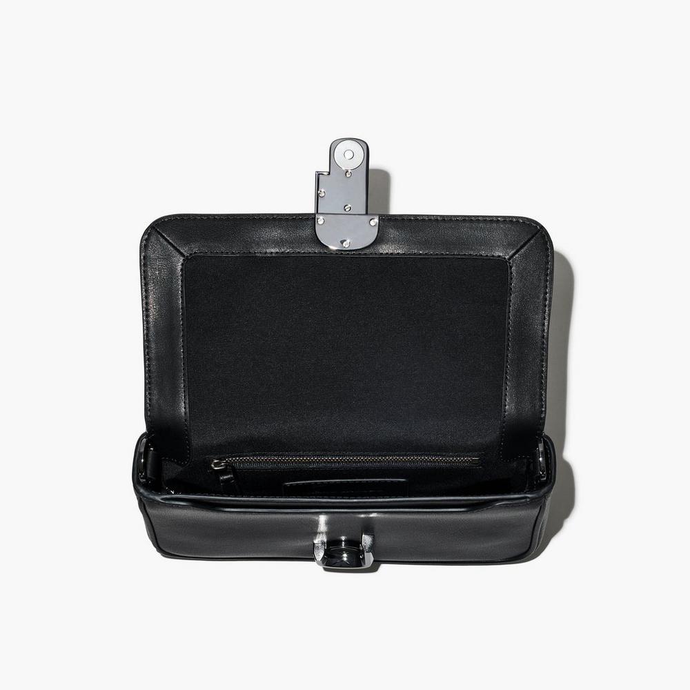 Marc Jacobs J Marc Soft Taška Cez Rameno Damske Čierne | PCDE-51876