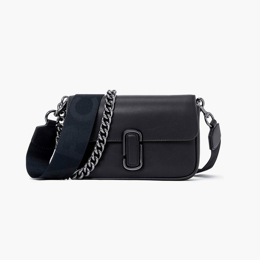Marc Jacobs J Marc Soft Taška Cez Rameno Damske Čierne | PCDE-51876