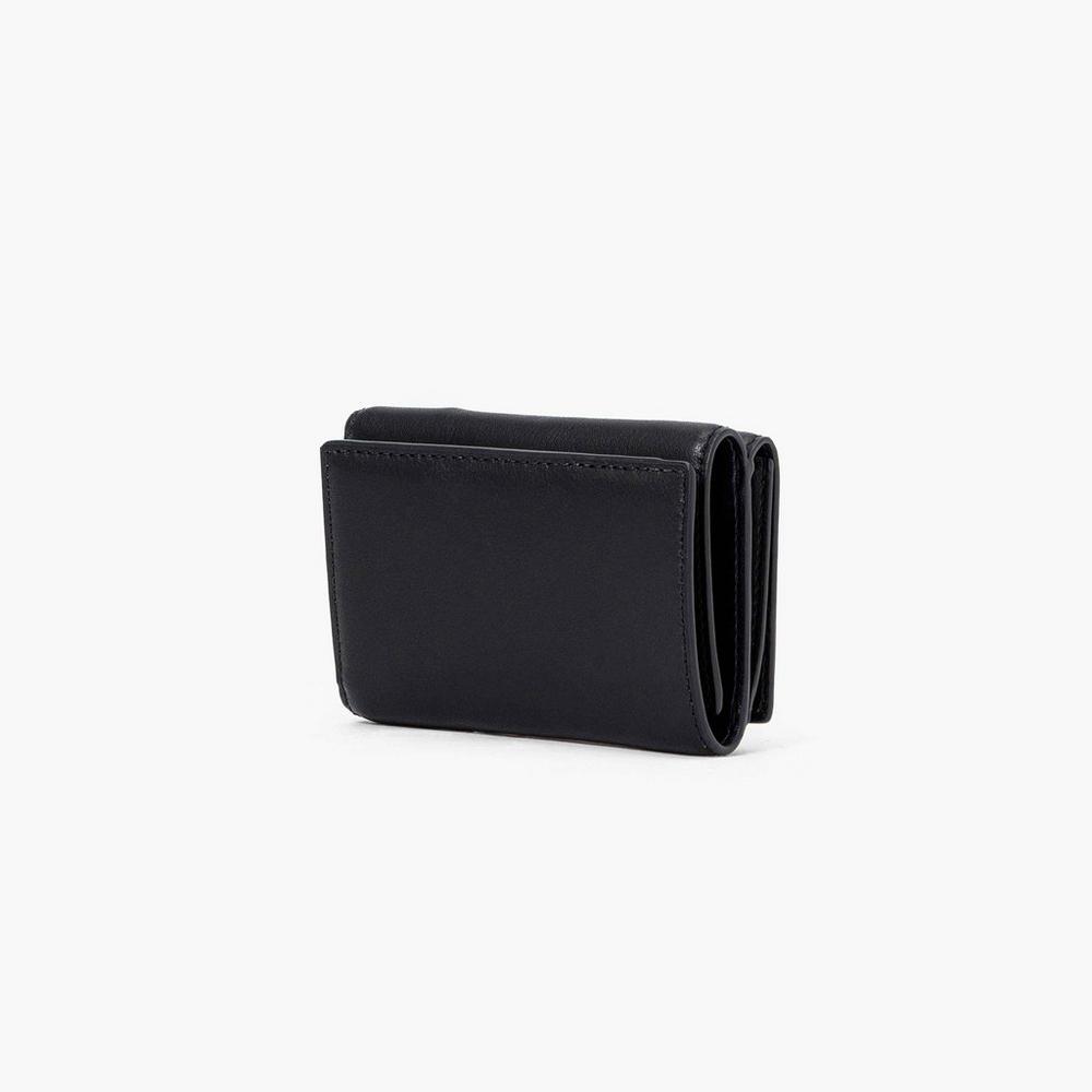 Marc Jacobs J Marc Trifold Velke Penazenky Damske Čierne | GUAL-58094