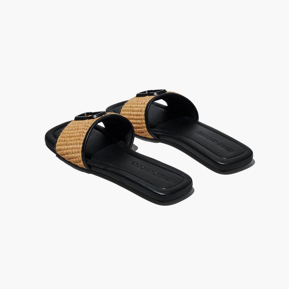 Marc Jacobs J Marc Woven Sandále Damske Navajowhite | KTWS-14967