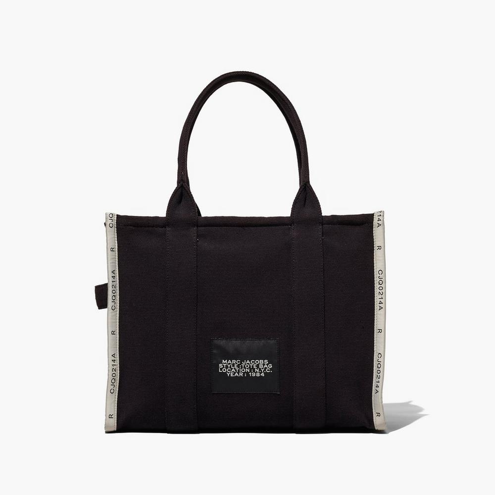 Marc Jacobs Jacquard Large Prenosná Taška Damske Čierne | HRBY-76382