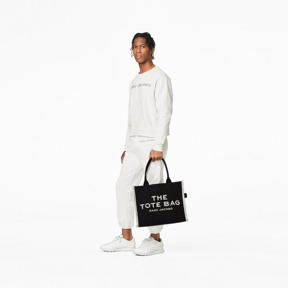 Marc Jacobs Jacquard Large Prenosná Taška Damske Čierne | HRBY-76382