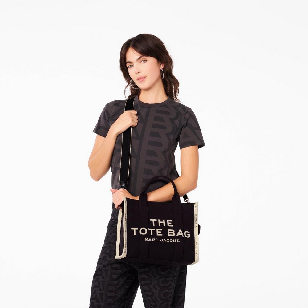 Marc Jacobs Jacquard Medium Prenosná Taška Damske Čierne | OSVL-59821