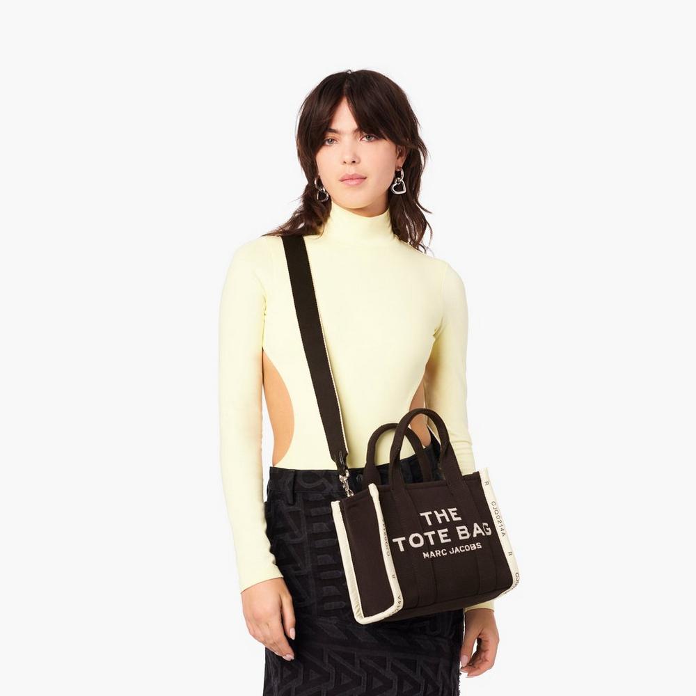Marc Jacobs Jacquard Mini Crossbody Kabelka Damske Čierne | YLHQ-51760