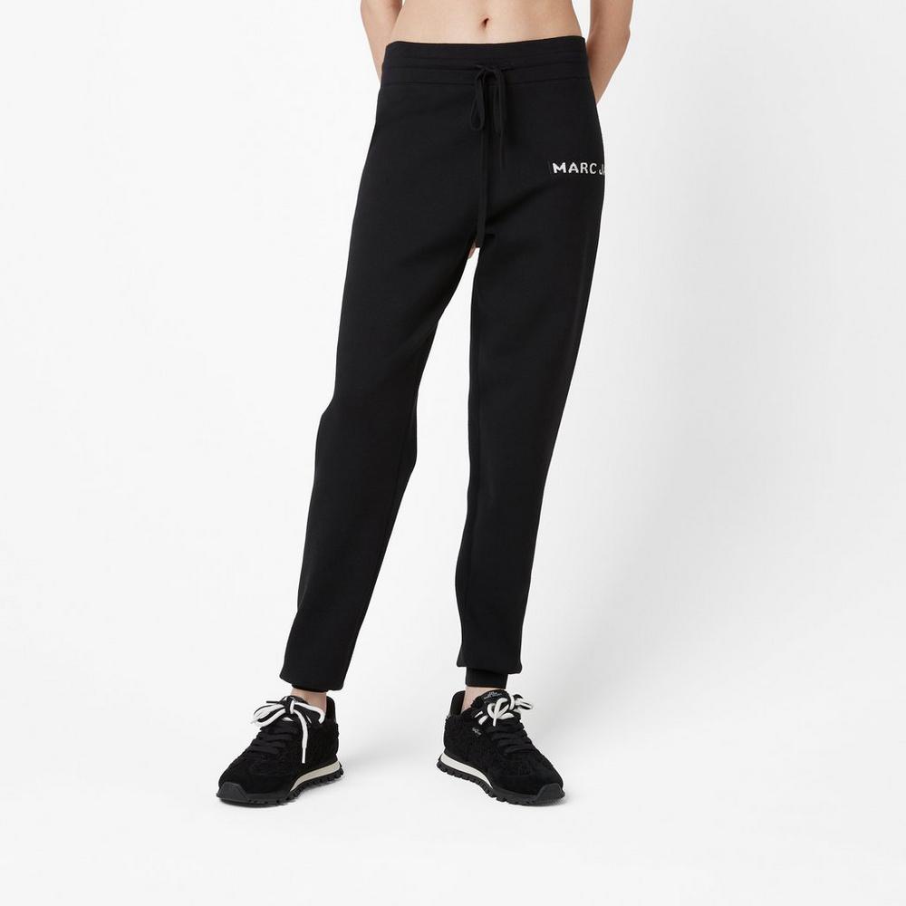 Marc Jacobs Knit Sweatpant Nohavice Damske Čierne | YXJT-93702