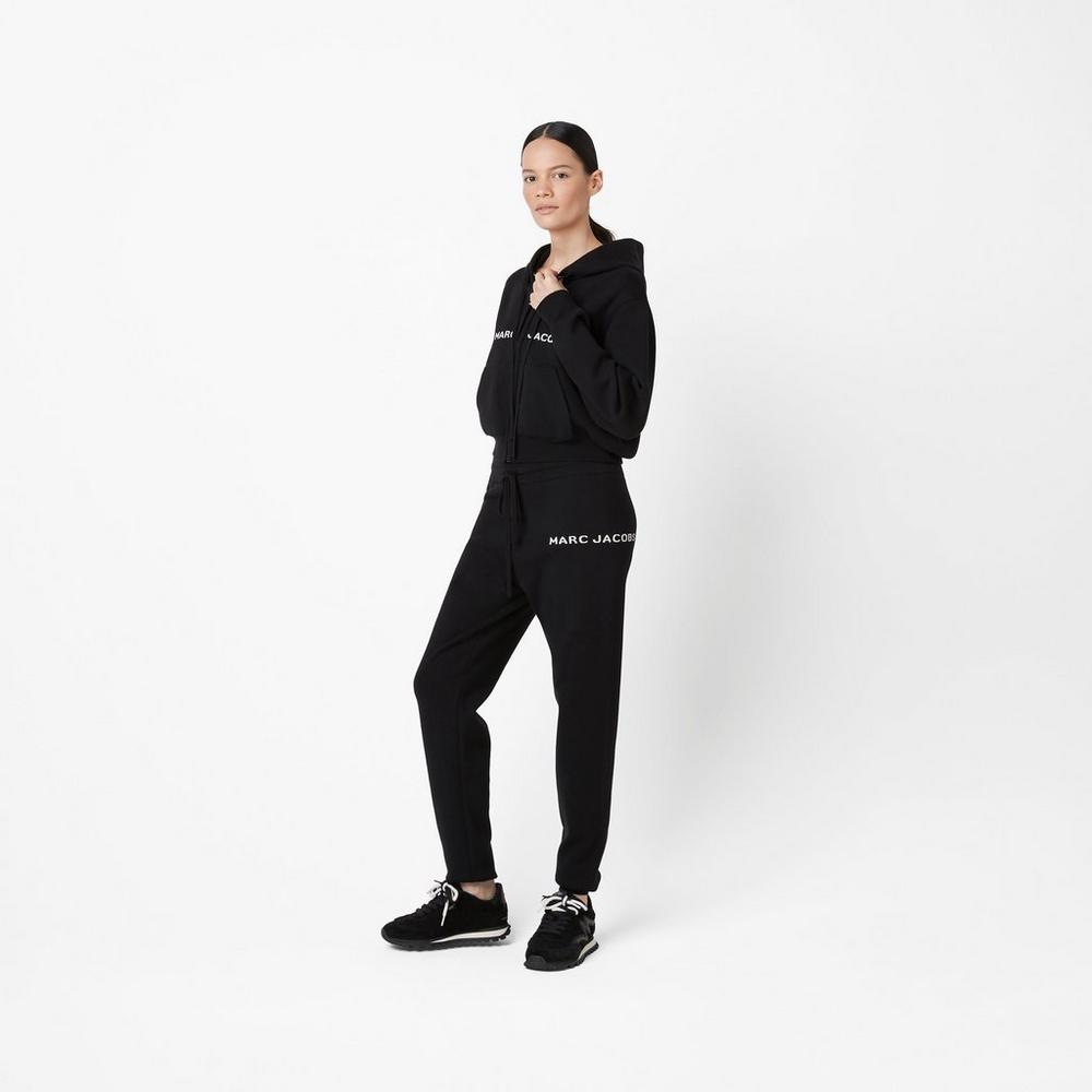 Marc Jacobs Knit Sweatpant Nohavice Damske Čierne | YXJT-93702