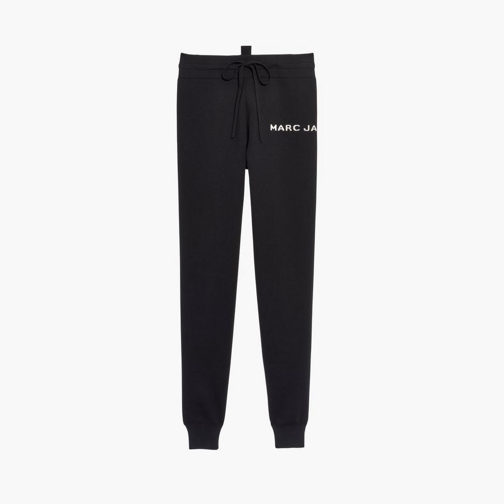 Marc Jacobs Knit Sweatpant Nohavice Damske Čierne | YXJT-93702