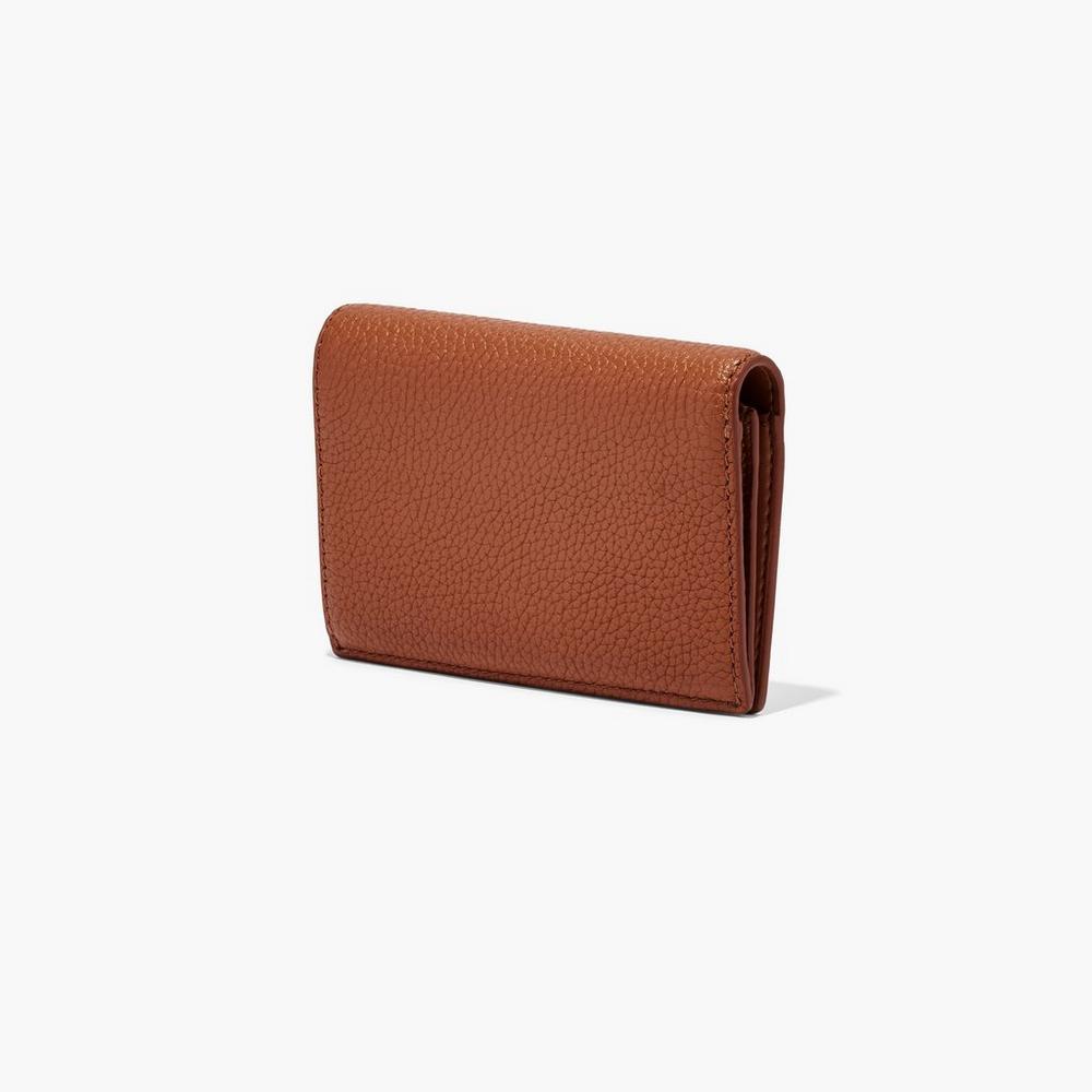 Marc Jacobs Leather Bifold Male Penazenky Damske Hnede | WXZE-38026