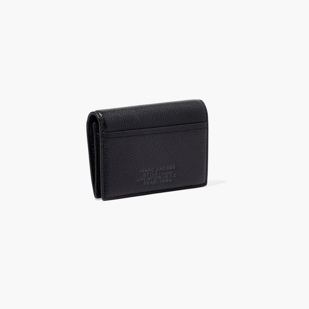 Marc Jacobs Leather Bifold Male Penazenky Damske Čierne | ZKIS-78324