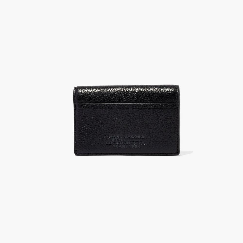 Marc Jacobs Leather Bifold Male Penazenky Damske Čierne | ZKIS-78324