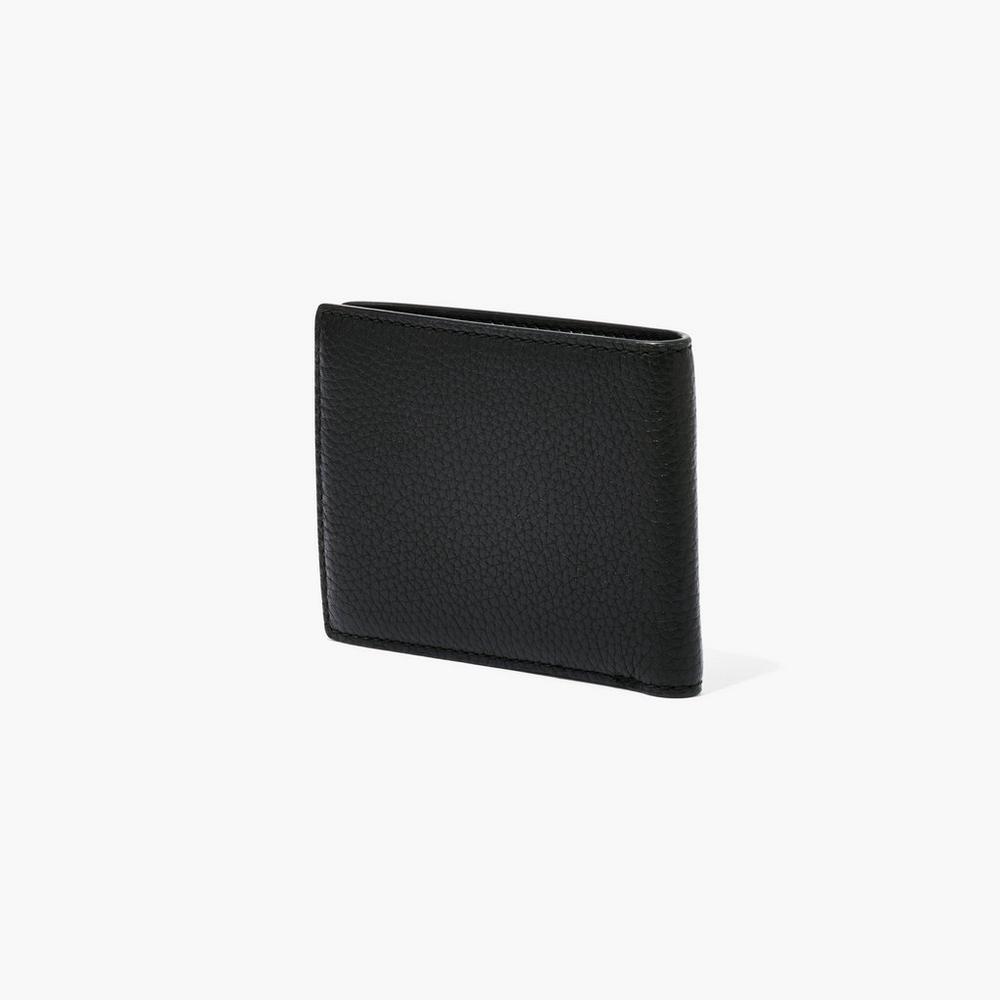 Marc Jacobs Leather Billfold Velke Penazenky Damske Čierne | KXBT-42901