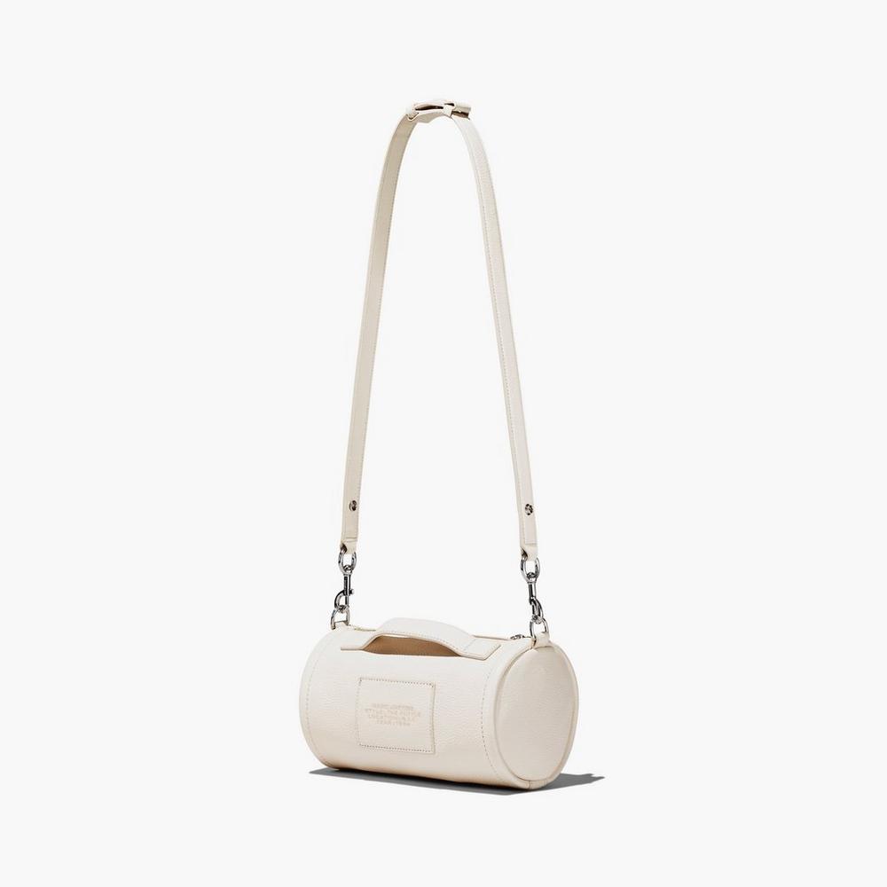 Marc Jacobs Leather Duffle Táska Damske Strieborne | KHNE-40851