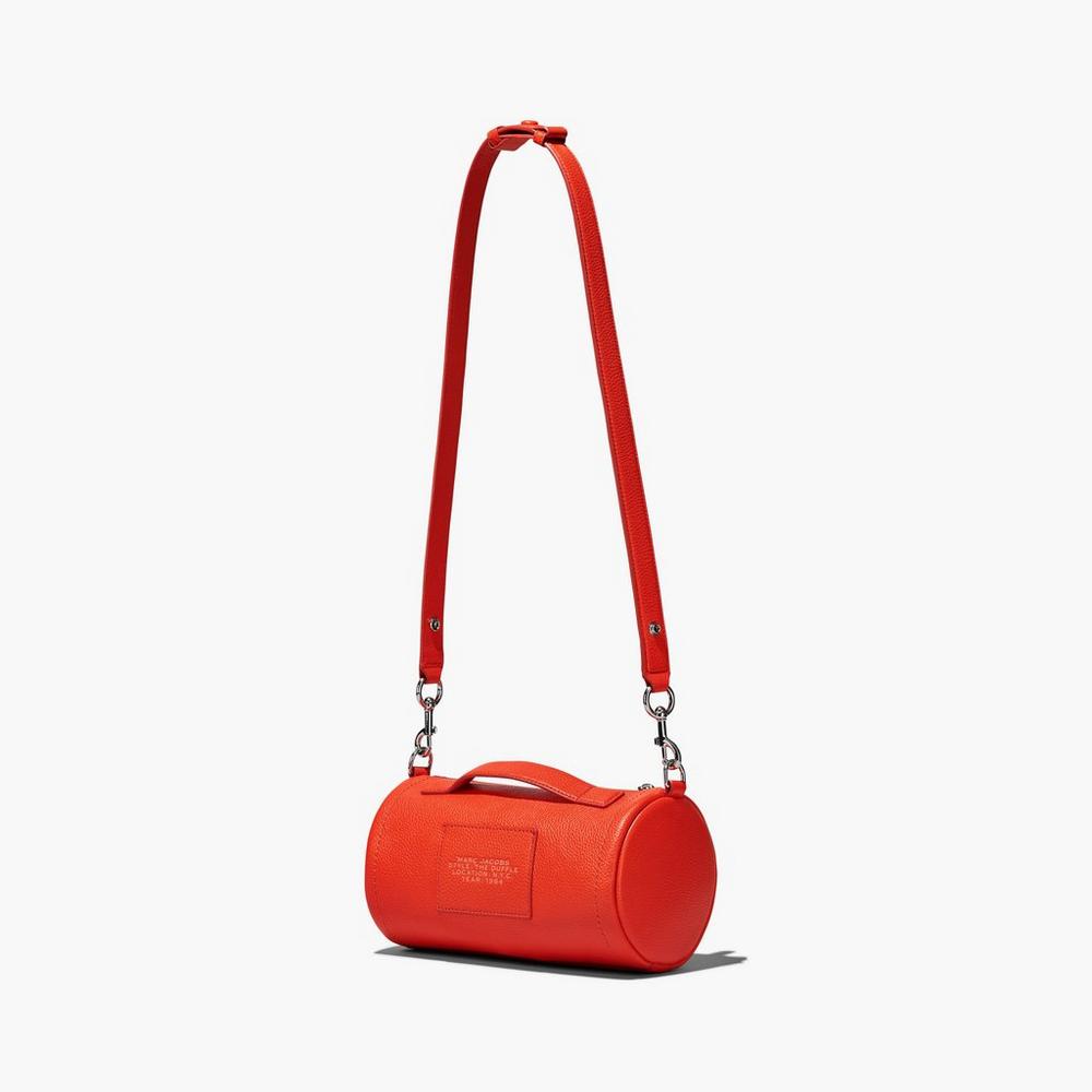 Marc Jacobs Leather Duffle Táska Damske Oranžové | YNZX-48317