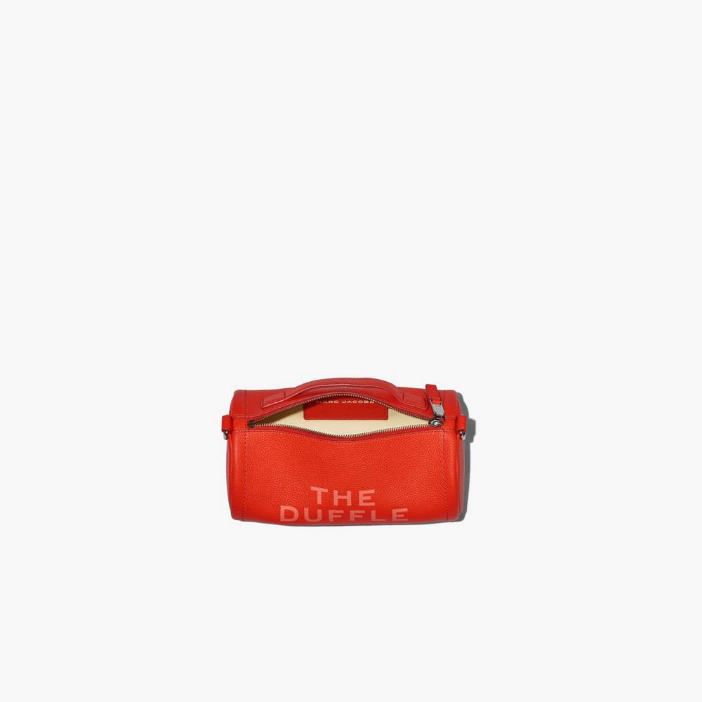 Marc Jacobs Leather Duffle Táska Damske Oranžové | YNZX-48317