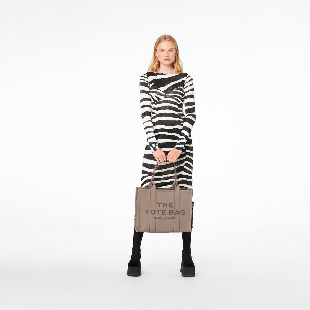 Marc Jacobs Leather Large Prenosná Taška Damske Hnede | AFSL-01392