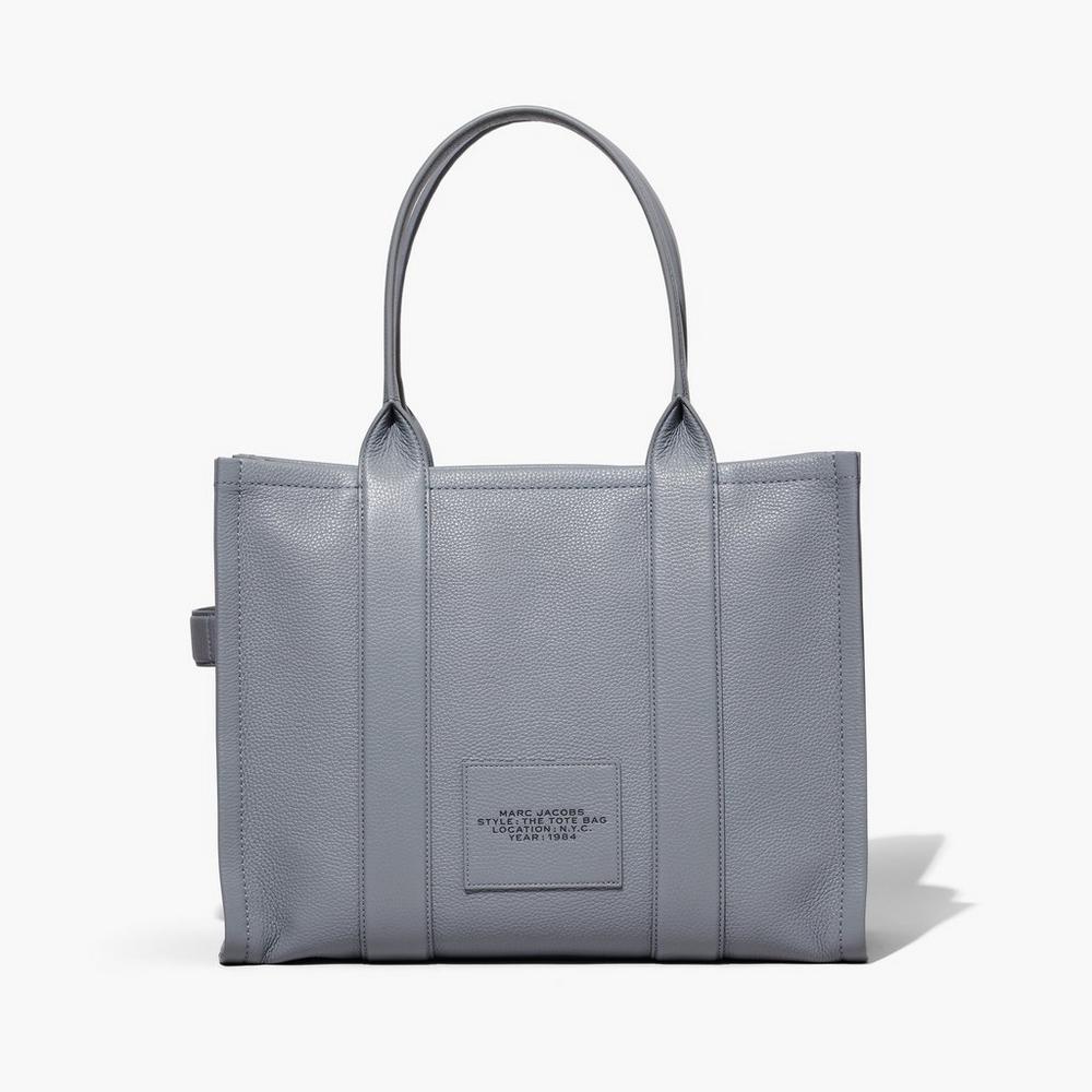 Marc Jacobs Leather Large Prenosná Taška Damske Siva | PCDB-24368