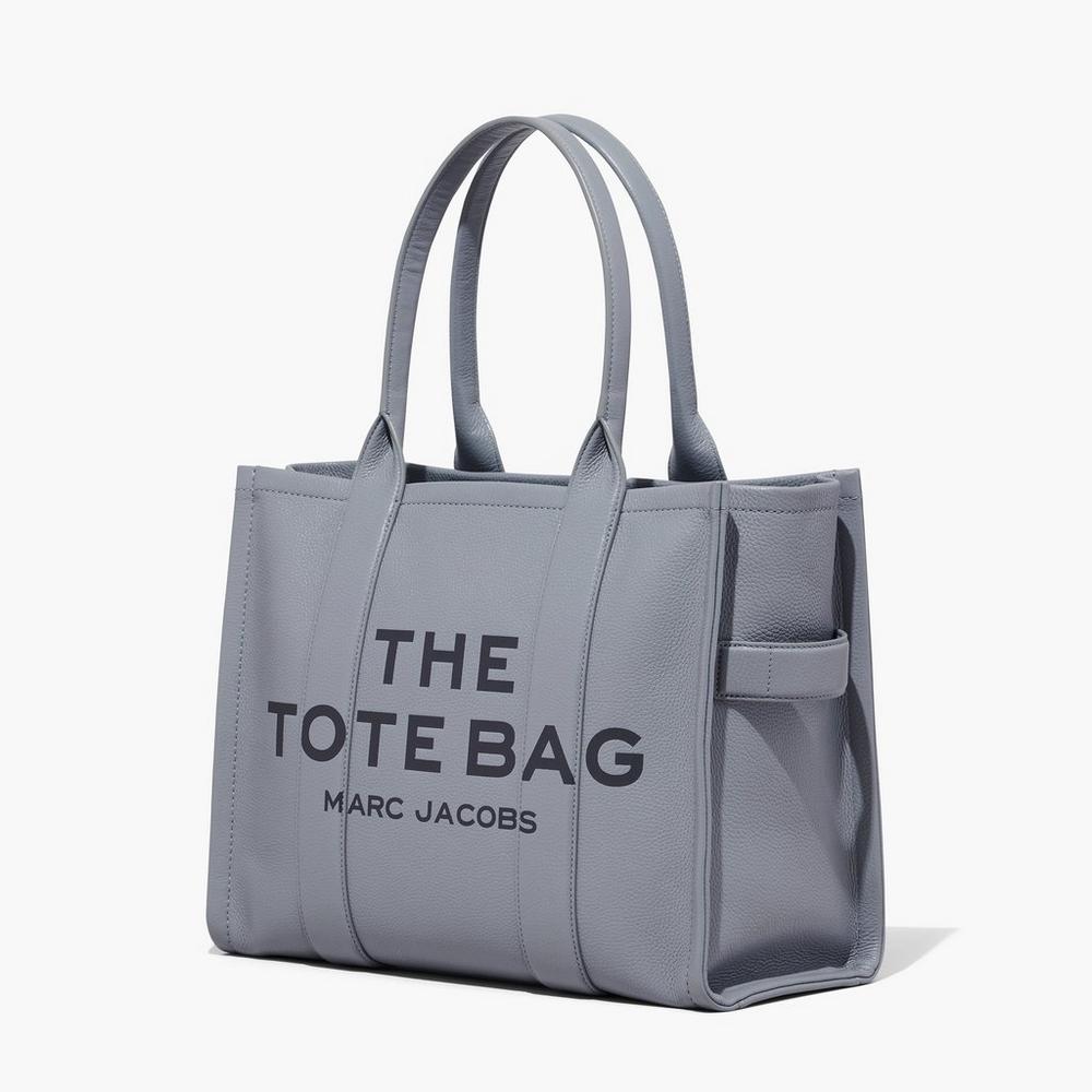 Marc Jacobs Leather Large Prenosná Taška Damske Siva | PCDB-24368