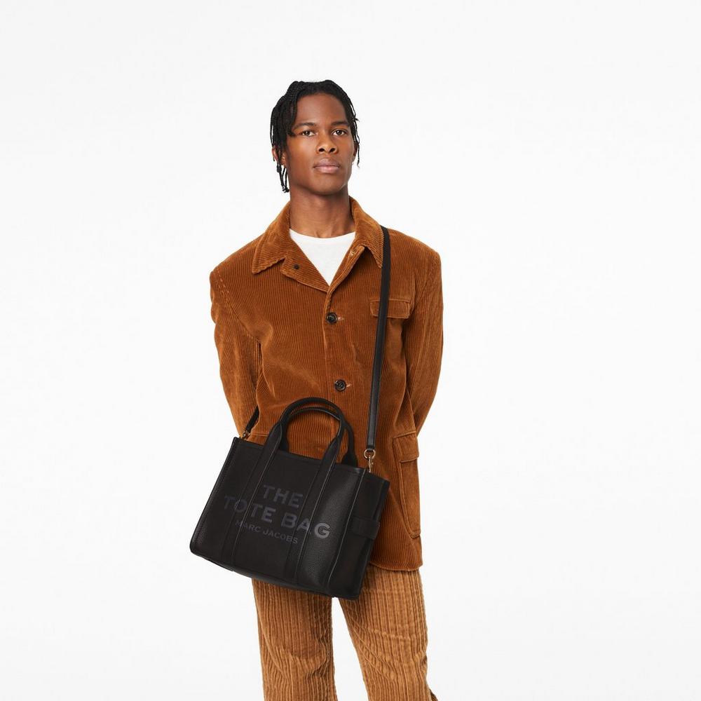 Marc Jacobs Leather Medium Prenosná Taška Damske Čierne | GVLJ-23086