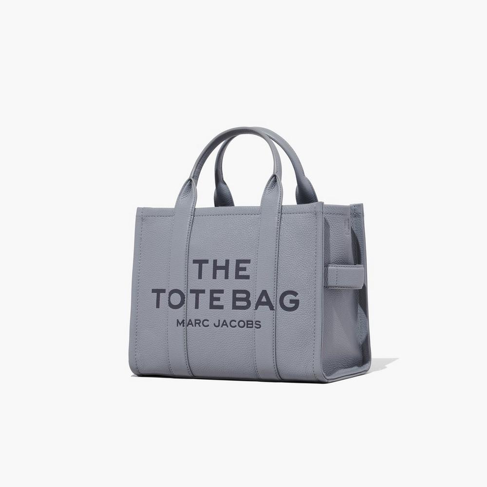 Marc Jacobs Leather Medium Prenosná Taška Damske Siva | HPIT-30791