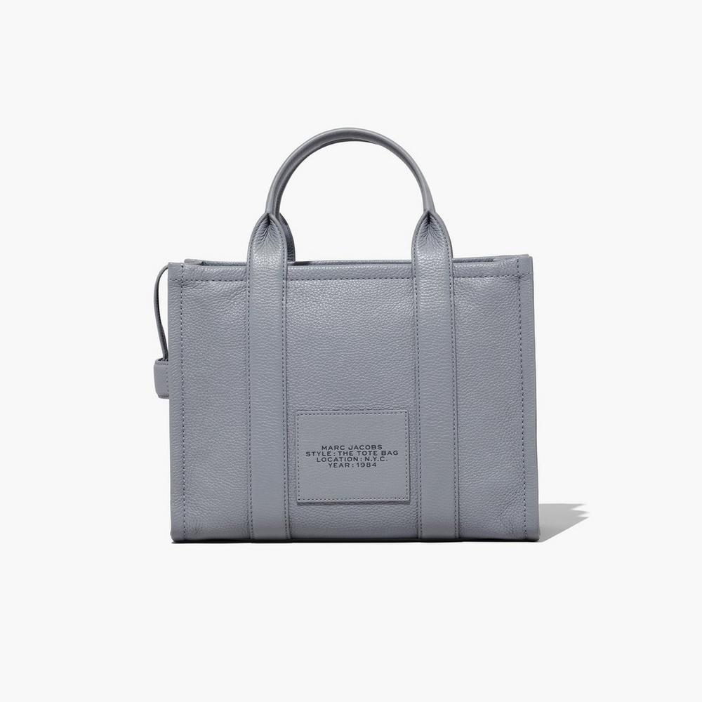 Marc Jacobs Leather Medium Prenosná Taška Damske Siva | HPIT-30791