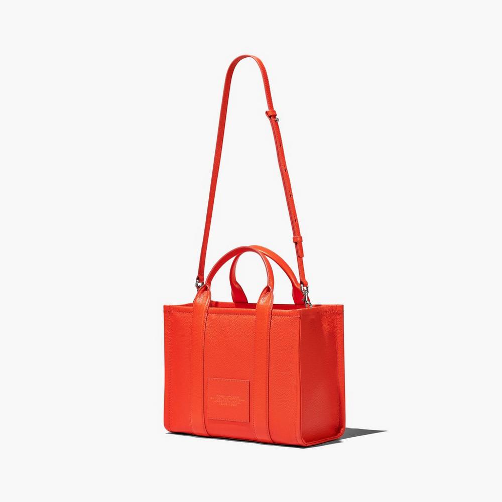 Marc Jacobs Leather Medium Prenosná Taška Damske Oranžové | MSKR-79620