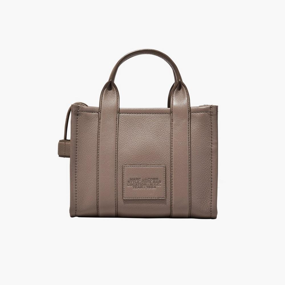 Marc Jacobs Leather Medium Prenosná Taška Damske Hnede | XIZV-92645