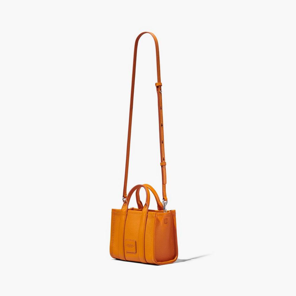 Marc Jacobs Leather Micro Crossbody Kabelka Damske Oranžové | QBES-65213