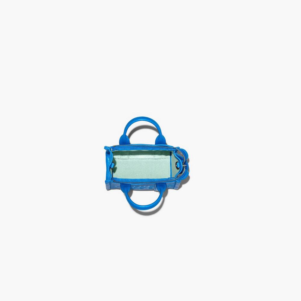 Marc Jacobs Leather Micro Prenosná Taška Damske Modre | BAHD-16059