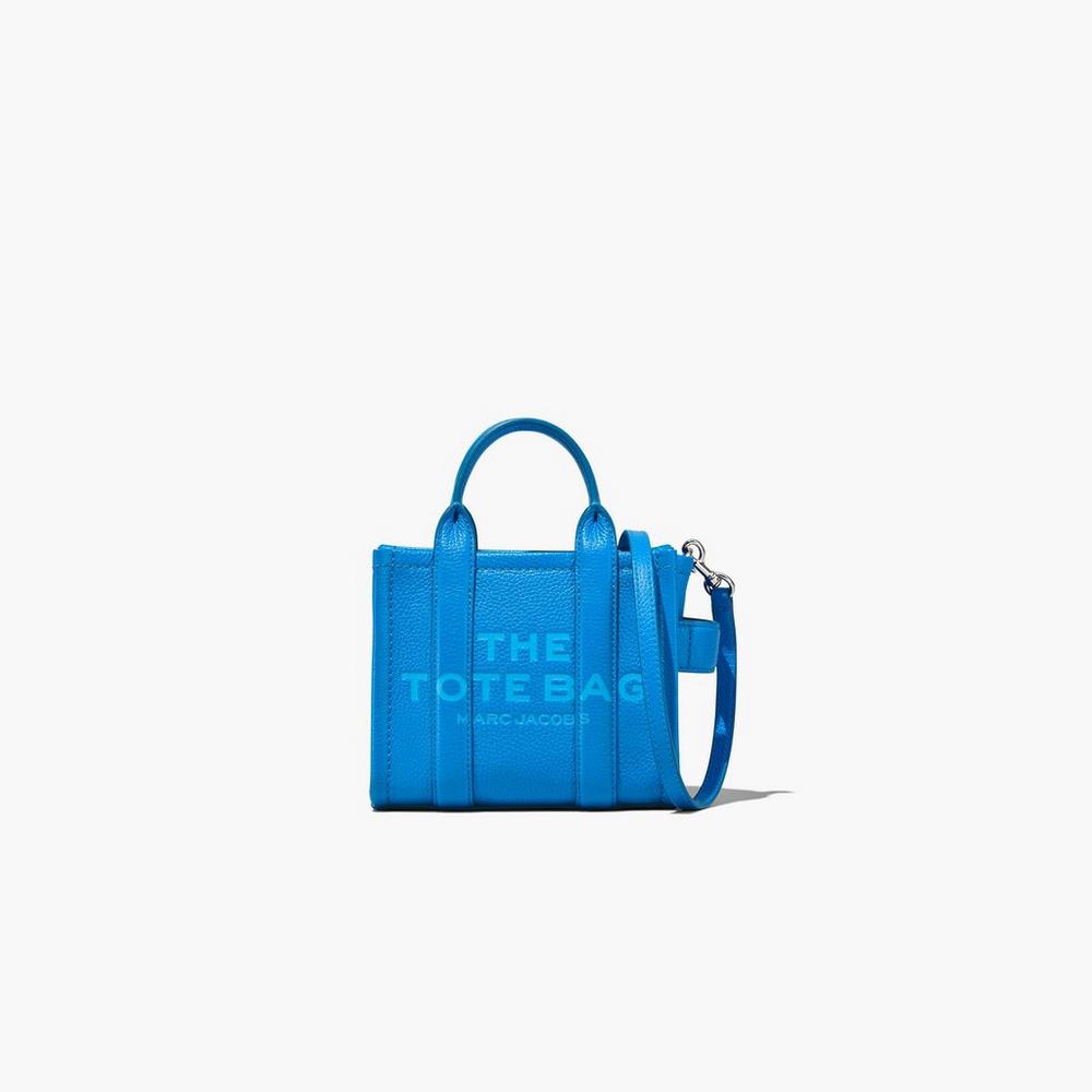 Marc Jacobs Leather Micro Prenosná Taška Damske Modre | BAHD-16059