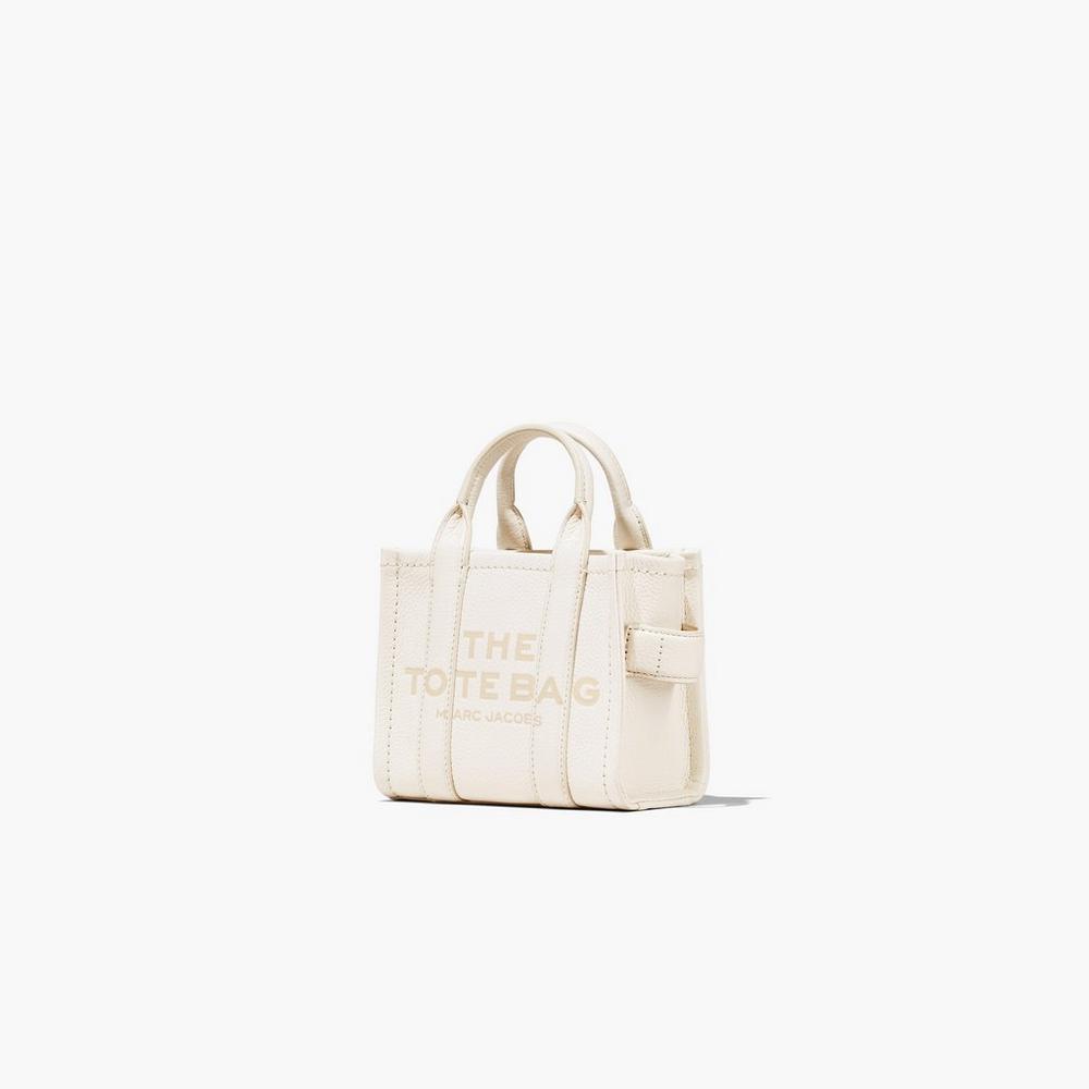 Marc Jacobs Leather Micro Prenosná Taška Damske Strieborne | NUXY-17392