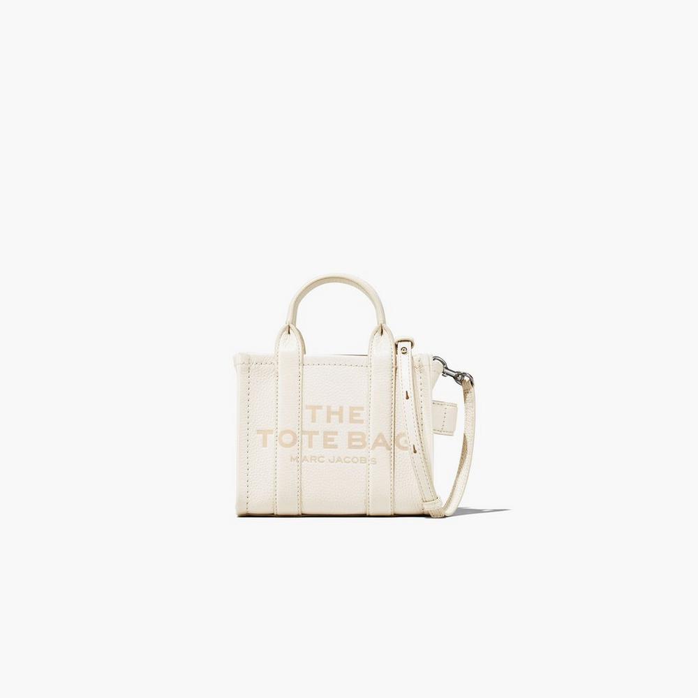Marc Jacobs Leather Micro Prenosná Taška Damske Strieborne | NUXY-17392