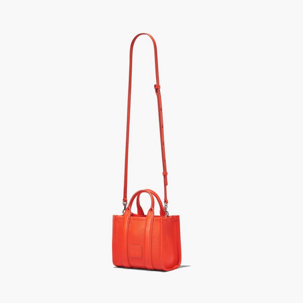 Marc Jacobs Leather Micro Prenosná Taška Damske Oranžové | QSMD-74802