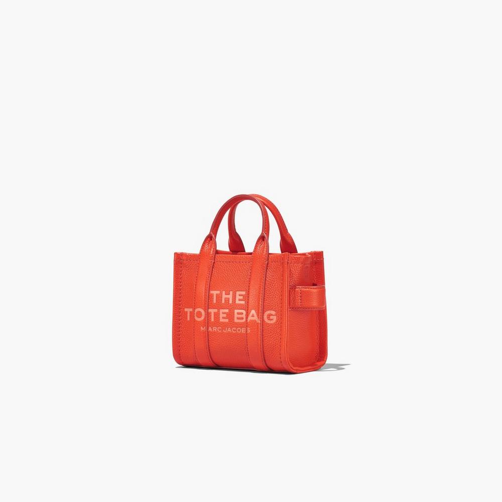 Marc Jacobs Leather Micro Prenosná Taška Damske Oranžové | QSMD-74802