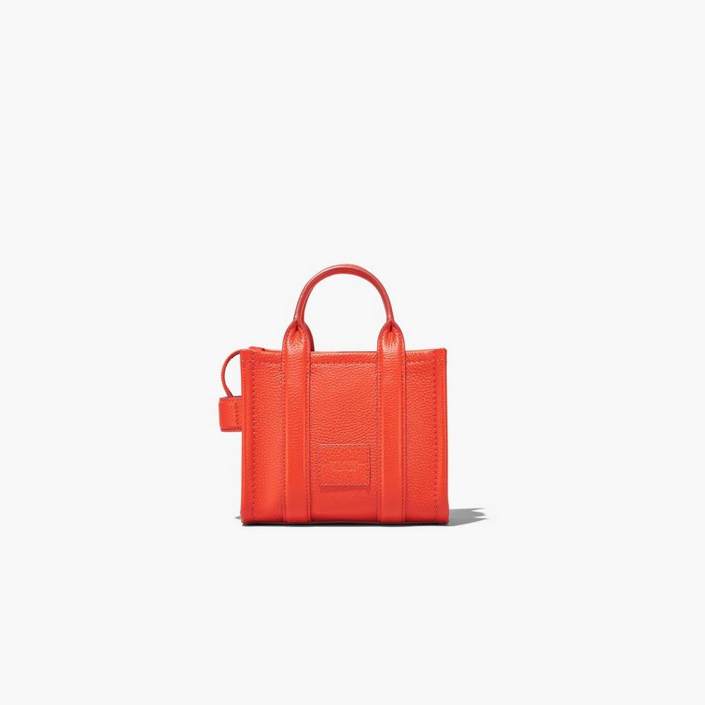 Marc Jacobs Leather Micro Prenosná Taška Damske Oranžové | QSMD-74802