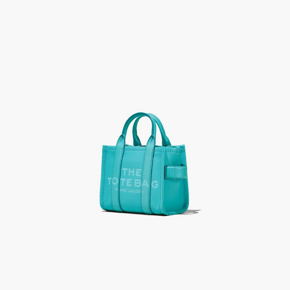 Marc Jacobs Leather Micro Prenosná Taška Damske Darkturquoise | YWMO-72654