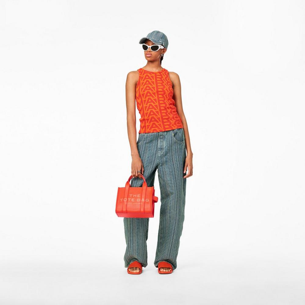 Marc Jacobs Leather Mini Crossbody Kabelka Damske Oranžové | IVLM-27096