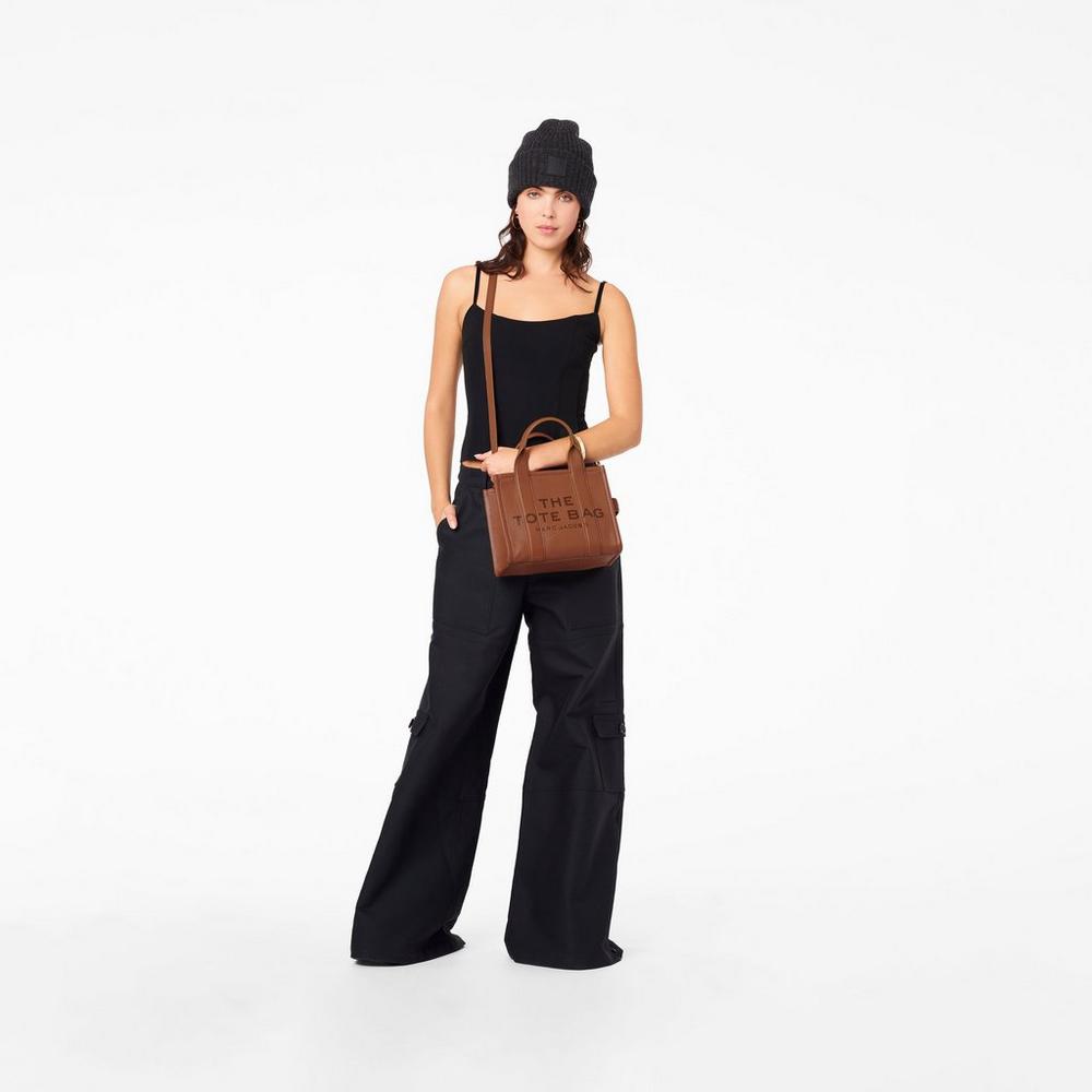 Marc Jacobs Leather Mini Crossbody Kabelka Damske Hnede | MSNR-68530