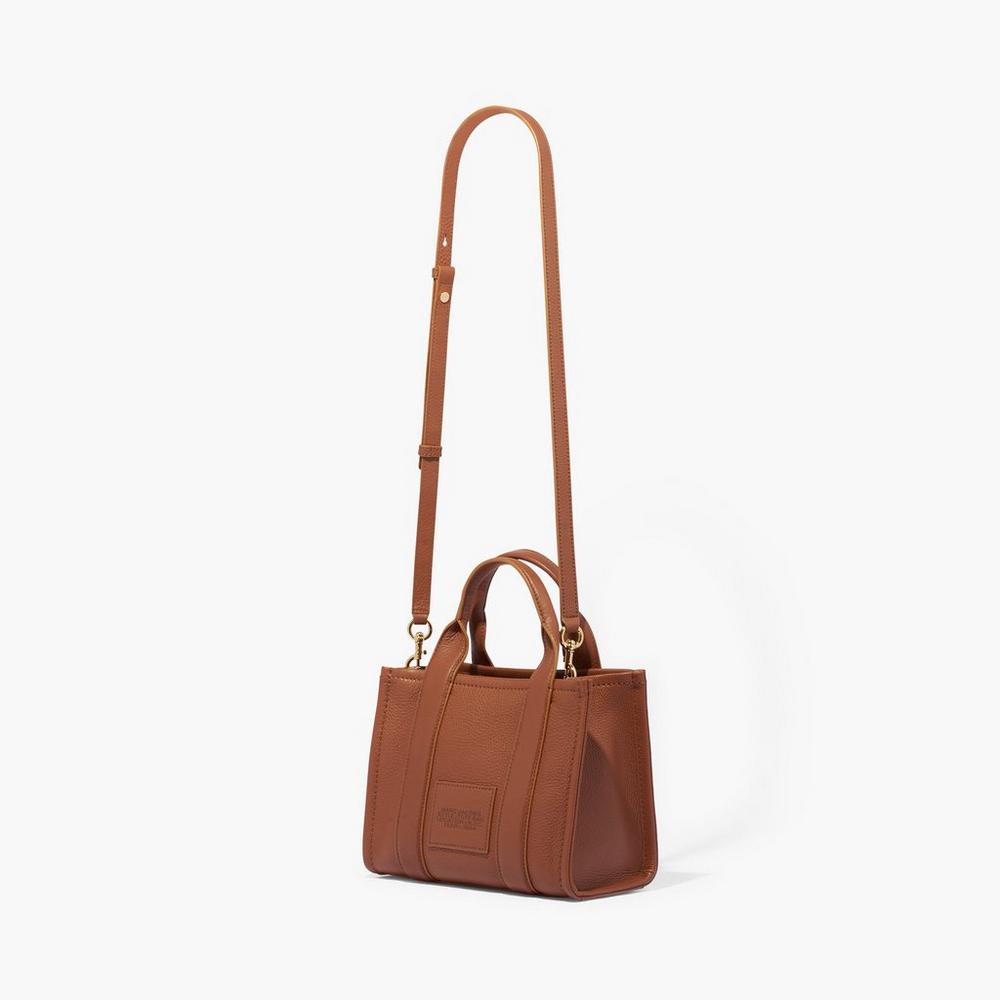 Marc Jacobs Leather Mini Crossbody Kabelka Damske Hnede | MSNR-68530
