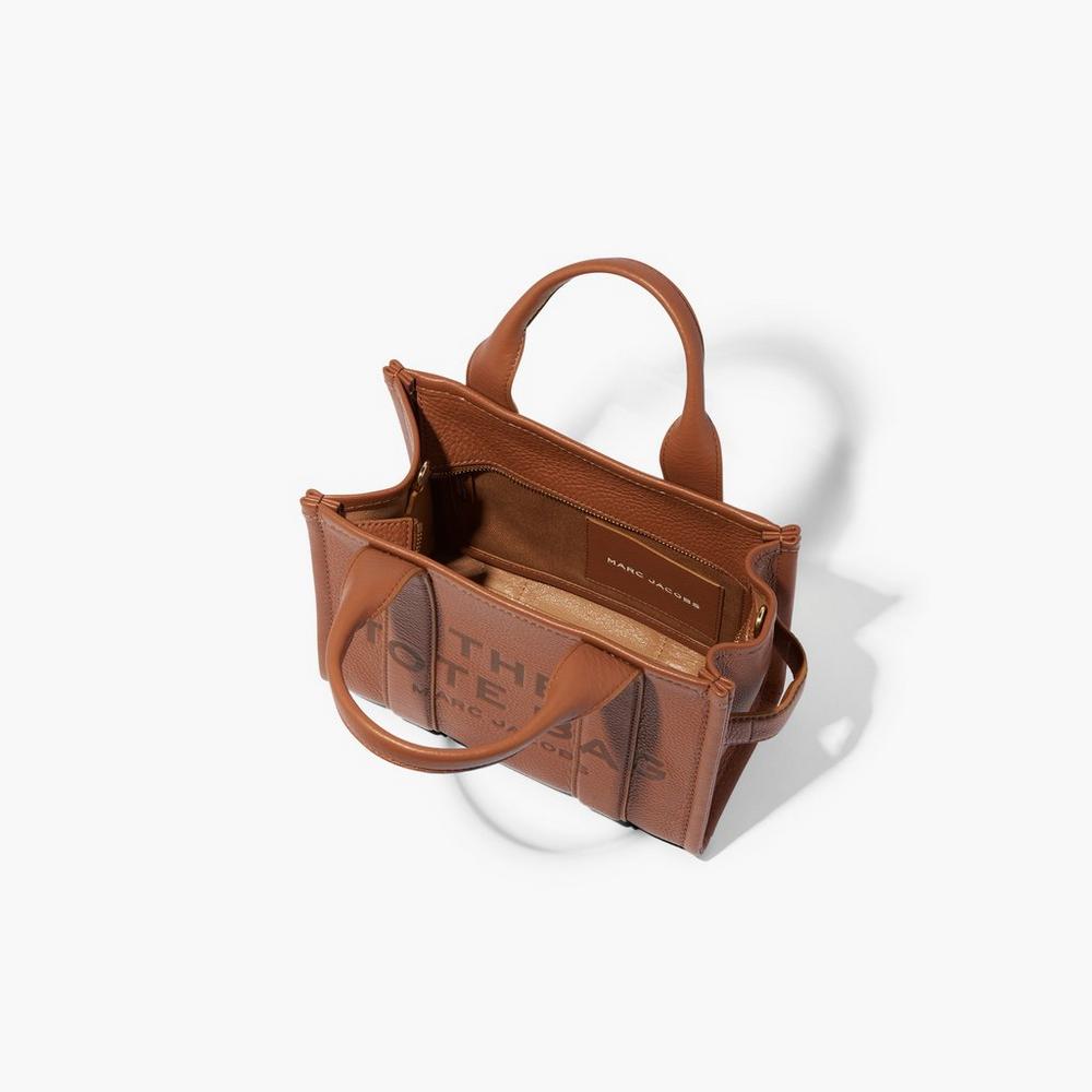 Marc Jacobs Leather Mini Crossbody Kabelka Damske Hnede | MSNR-68530